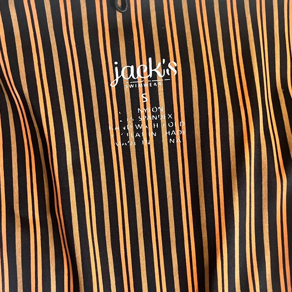 JACKS SWIMWEAR STRIPED ONE PIECE - Picture 2 of 2